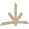Ekena Millwork Alberta Rough Sawn Timber Gable Bracket, Douglas Fir, 96"W x 52"H x 2"D x 6"F, 13/12 Pitch GBW096X52X0206ALB00RDF - alternate 4